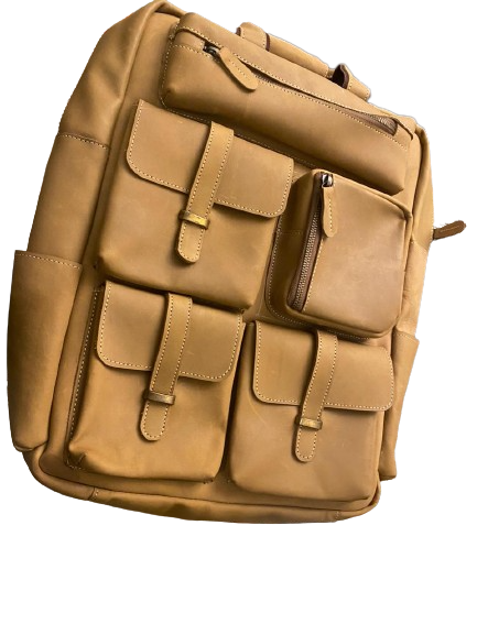BACKPACK Traveler Light Brown - Image 3